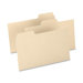 Index Card Guides,Blank,15 Pt.,1/3 Cut,8"x5",100/BCC,Buff