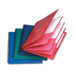 8-Pocket Folder,Wire Bind,Letter,200 Sh Capacity,Assorted