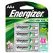 AA ACCU Rechargeable High Energy Battery (4 Pack)