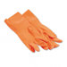 Boardwalk Flock-Lined Latex Cleaning Gloves, Large, 12/Pack