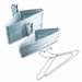 Safco Chrome Hangers, 100/Carton