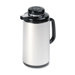 Hormel Vacuum Glass Lined Mirror Finish Stainless Steel Carafe, 1-Liter Capacity