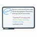 66" Dry Erase Board with Blow Mold Frame
