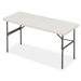 Indestructable Too 1200 Series Resin Folding Table, 60W X 24D X 29H