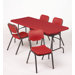 IndestrucTable TOO 1200 Series 96" Adjustable Folding Table