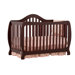 Monza Fixed Side Convertible Crib in Cherry