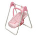 Doll Swing and Carrier in Pink Gingham