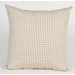 Central Park Tan Check Pillow