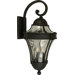 Parish Outdoor Wall Lantern in Matte Black