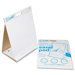 Gowrite Dry Erase Table Top Easel Pad, 4 10-Sheet Pads/Carton