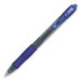 Gel Pen, Retractable/Refillable, Fine Point, 12-Pack, Blue