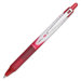 VBall Roller Ball Retractable Liquid Ink Pen, Red Ink, Extra Fine Point