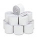 Two-Ply Calculator Receipt Paper Rolls, 2-1/4"w, 90'l, White, 12/pk                                                          