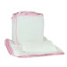 Tadpoles White Eyelet Cradle Set in Pink Trim