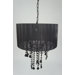 Tadpoles 1 Light Shaded Chandelier