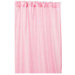 Tadpoles Classic 84" Pink Gingham Rod Pocket Curtain Panels