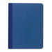 Canvas Notebook,Narrow Rld,Numbered, 60/Sheets, 9-3/4"x7-1/2", Blue