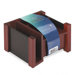 Desk Director, Wood, 7 1/8w x 6 3/4d x 4 1/8h, Black/Mahogany                                                                