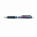 Gel Impact Retractable Roller Ball Pen, Black Barrel, Red Ink, Bold, 1.0 mm