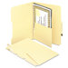 Manila Self-Adhesive Folder Dividers with Twin-Prong Fastener, 25/Pack