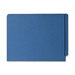 End Tab Folder, Straight Tab Cut, Letter, 9-1/2"H, 100 per Box, Various Colors