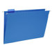 Hanging File Folders, 1/5 Tab, 11 Point Stock, Legal, Navy, 25/Box