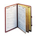 Folders, Legal, 2 Partition, 2" Expansion, Legal, Red