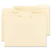Recycled 1/3 Top Tab File Folders, 11 Point Manila, 1/3, Letter, Beige, 100/Box