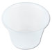Plastic Souffl&eacute; Portion Cup in Translucent