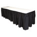 Table Set Linen-Like Table Skirt