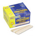 Natural Wood Jumbo Craft Sticks, 6" x 3/4", 500 per Box