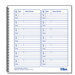 Voice Mail Log Book, 1,400-Message Book