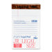 Perforated Junior Legal Pads, 5 x 8, 50 Sheets, 12-Pack, White