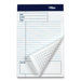 Planning Pad, Ruled w/Task List, 5"x8", 40 Sheets per Pad, 6 per Pack, White, 2013