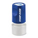 Round Stamp, Pre-Inked, "Arrow(Icon)", Blue