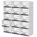 Heavy-Duty Storage Box Drawer, Letter, 6/Carton