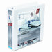 Professional Plus No-Gap D-Rings Vinyl View Binder, 2in Cap