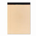 Glue Top Writing Pad, Yellow, 8 1/2 x 11, 100 Sheets Per Pad, 2 Pads Per Pack                                                
