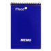 Memo Book, College Ruled, 4"x6", 40 Sheets, Assorted
