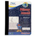 Primary Journal,Narrow Ruled, 9-3/4"x7-1/2", White Paper/Black Cover.