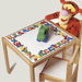 ABC 123 Kids' 3 Piece Table and Chair Set