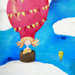 Wit & Whimsy Up Up & Away Canvas Print