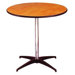 Round Pedestal Plywood Table