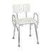 Shower Chair with Cut-Out Molded Seat and Arms