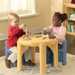 Kids' Pottery Table and Chairs Activity Set