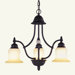 Belle Meade 3 Light Chandelier