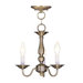 Williamsburg 3 Light Convertible Mini Pendant