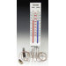 Indoor and Outdoor Window Thermometer