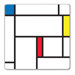 Magnetic Wipe Board Large Color Block