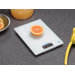Glass Digital Scale in White